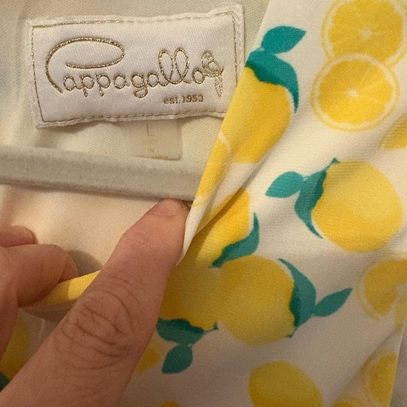Lemon Print woman Dress - Picture 2 of 4